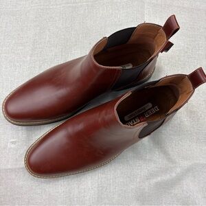 Deer Stags Men's Brown Leather Shoes Size 13M